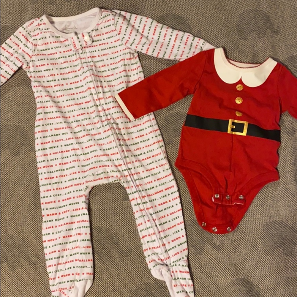 Christmas sleeper and shirt
